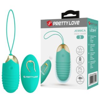 Pretty Love - Jessica Dream Chaser 3, Green, Wireless Remote Control 12 Vibration Functions