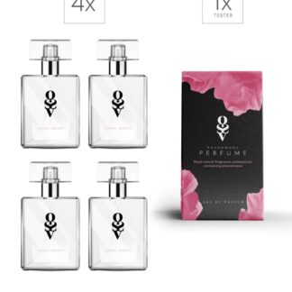Tester Set + 4 Floral-woody Perfumes 30 ml