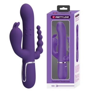 Pretty Love - Cammy Dark Purple, Twinkled Tenderness, 7 thumping functions 7 vibration functions 4 rolling functions