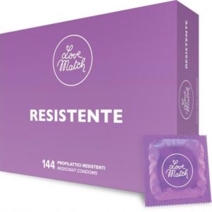 Love Match Resistant Condoms - 144 pack