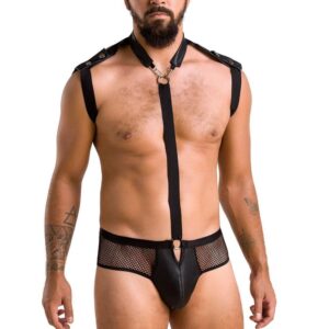 038 SET JOHN black L/XL - Passion
