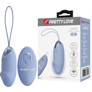 PRETTY LOVE - JULIA Dream Chaser 2, Blue, Wireless Remote Control, 12 Vibration Functions
