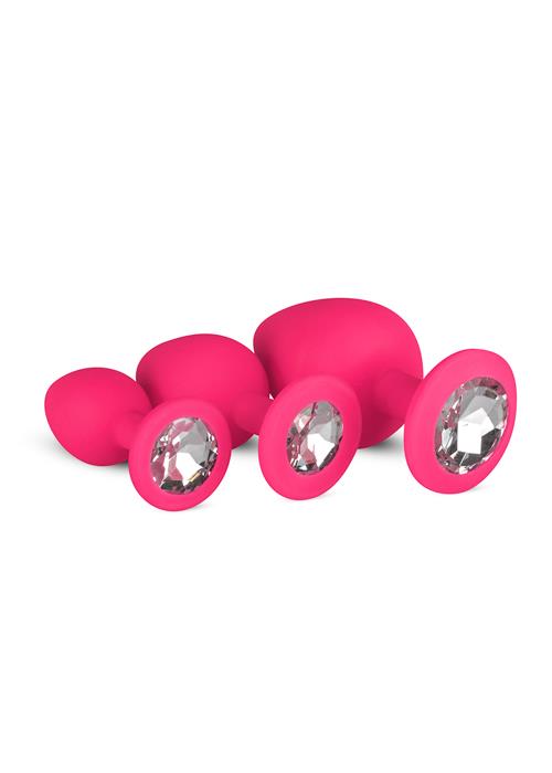 Diamond Plug Set - Pink