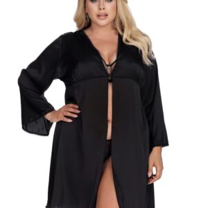 LAURA black robe L+ (black robe)