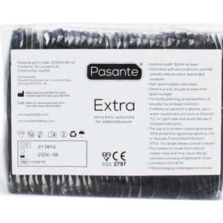 Pasante Extra Condoms Bulk Packs 144 pcs