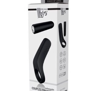 Dream Toys Rings of Love Couples Enhancer — Vibrating Couples Ring