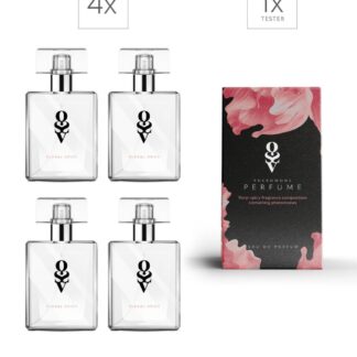 Tester Set + 4 Floral-Spicy Perfumes 30 ml