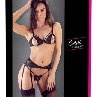 Lace Suspender Set S