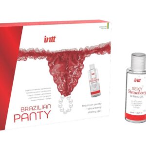 Set - Brazilian Panty Red