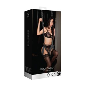 Ouch! Door Swing Apparatus with Padded Loops and Handles