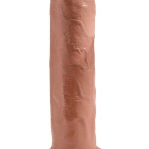 King Cock 7 Inch Uncut Tan