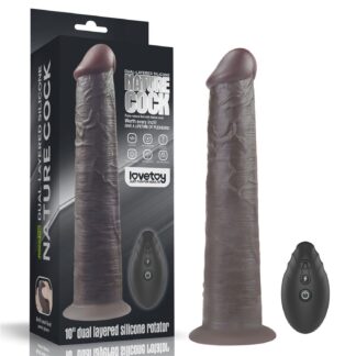 10'' Dual Layered Platinum Silicone Rotator