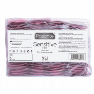Pasante Sensitive Feel Condoms Bulk Packs 144 pcs