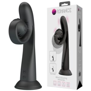 Pretty Love Selma Snail Rabbit - Black, Silicone
