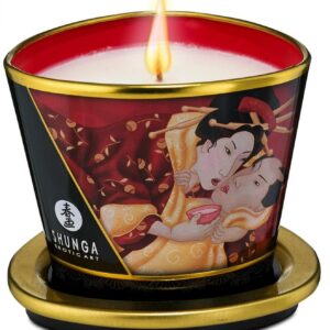 Massage Candle Strawberry Sparkling Wine