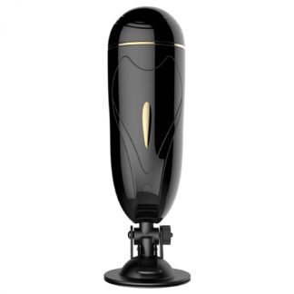 Masturbator - Vibrating Masturbation Cup USB 7 + Interactive Function / Talk Mode