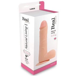 Vibrator - REALISTIC VIBRATOR REAL RAPTURE FLESH 9
