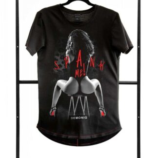 T-shirt men black M fashion