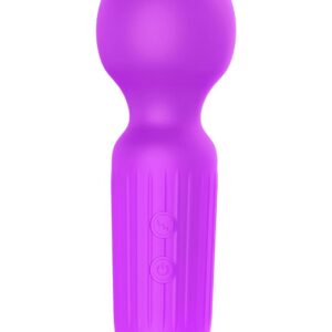 Stimulator-Rechargeable Mini Massager USB 20 Functions - Purple