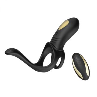 Ring Black 9 Vibration Modes (With Remote)