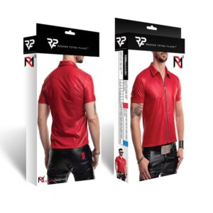 RMMauricio001 - red polo - S