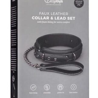 Bondage - Fetish collar with leash