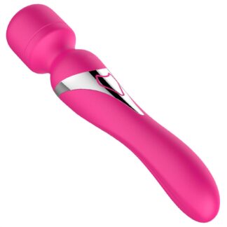Stimulator - B - Series - Silicone Dual Massager Pulsator USB 7+7 Function (Pink)