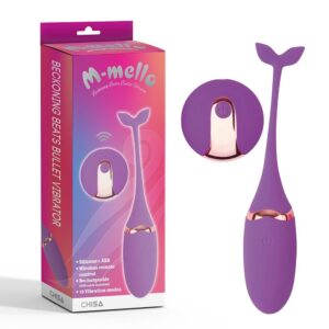 M-mello Beckoning Beats Bullet Vibrator Curved Wand