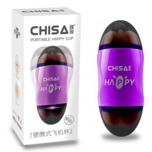 MX Happy Cup Pussy & Ass Masturbator Purple Bulge