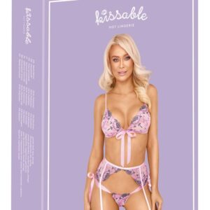 Bra Set Embroidery L/XL