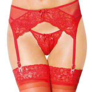 Garterbelt 3317 - red S/M