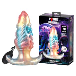Power Monsters Ebon Leviathan — Inflatable Anal Toy, 18 cm