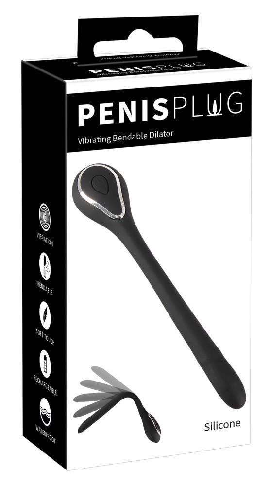 Penisplug Vibrating Bendable D — Vibrating Flexible Dilator