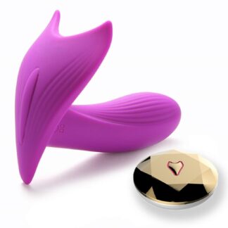 Stimulator-Silicone Panty Vibrator USB 10 Functions / Heating / Voice Control
