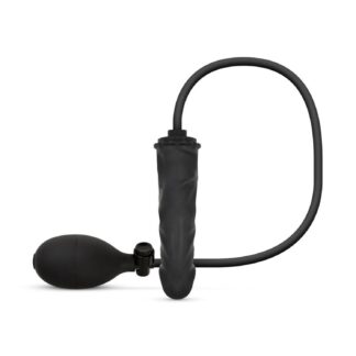 Anal Collection - Inflatable Dildo with Pump 14.5 cm - Black
