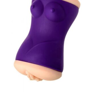 JOS Yara, Double-Sided Masturbator, TPR, Fleshy, 17.5 cm