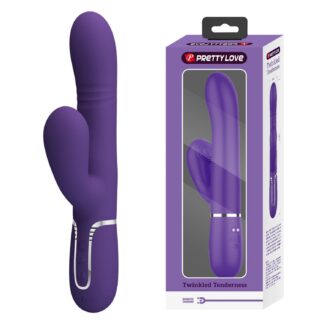 Pretty Love - Mariana dark purple, 7 vibration functions, 7 thrusting settings, 4 rolling functions, 4 nodding functions