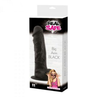 Dildo-Fallo Realistic Real Safe Big Arm Black