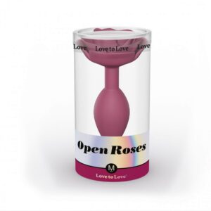 Love to Love Open Roses M — Plum Star Anal Plug