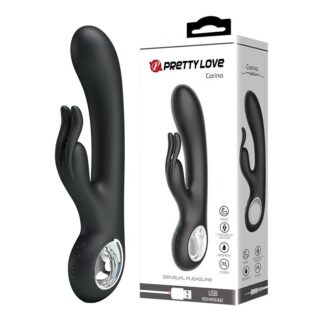 Pretty Love - Carina, Black, USB, 7 Functions