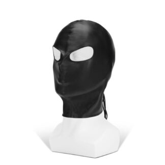 Me You Us Hood with Eyes PU Leather