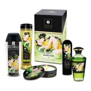 Shunga Garden of Edo Kit — gift set for massage and sensual care