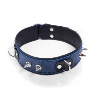 Collar Crazy Horse Blue, Big