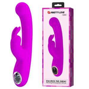 Pretty Love Lamar Purple — Rabbit Vibrator