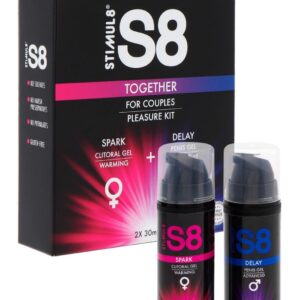 Stimul8 S8 Together Kit Natural — Intimate Gel Set for Couples