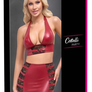 Top & Skirt red S