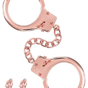 Rose Gold Metal Wrist Cuffs