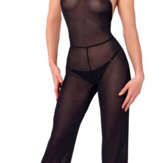 Noir Jumpsuit L Shimmer Crystal