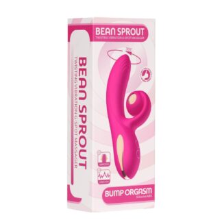 B - Series Cute Rabbit vibrator purple smooth shaft