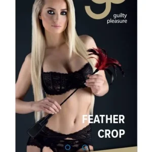 GP Feather Crop Black/Red